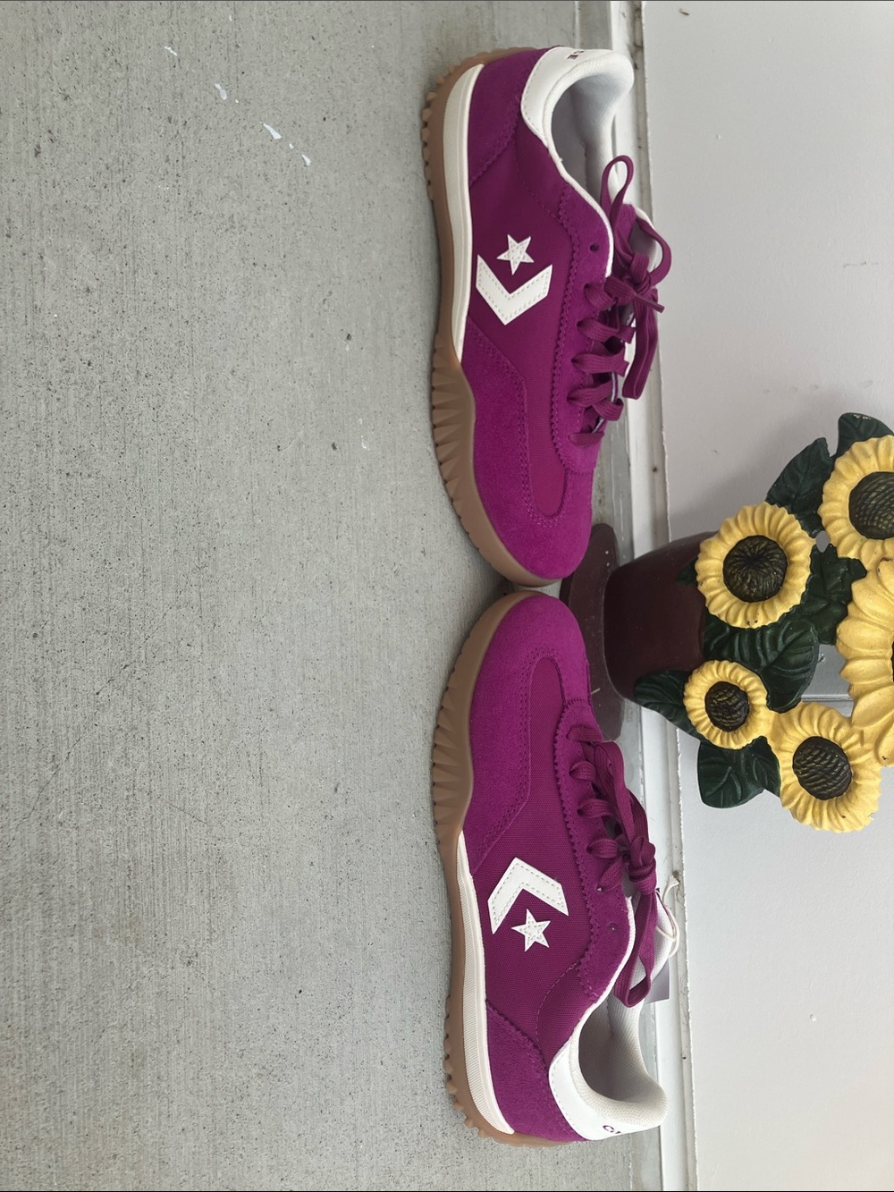 NWT Quantum Violet Converse Run Star Trainer Sneakers - Picture 3 of 8